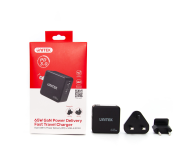 UNITEK Ładowarka Sieciowa Travel GAN 2x USB-C 1x USB-A 65W; P1117B - 1172349 - zdjęcie 4